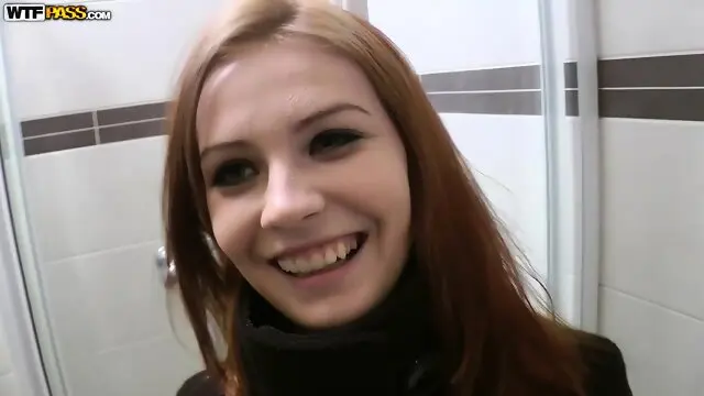Videa Blondýnky · Hardcore – Public Restroom Fuck With Charming Girl